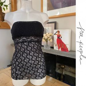 Intimately by Free People Lace Strapless Top